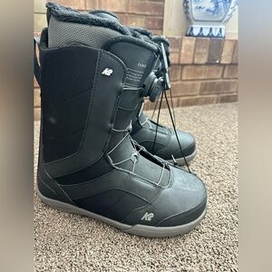 K2 Raider Men's Snowboard Boots - Black - Size 10 - BOA System